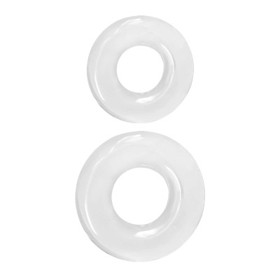 Renegade Double Stack Cock Rings Clear