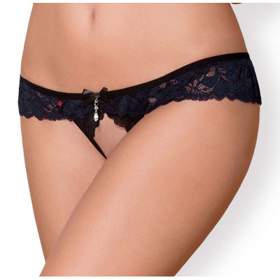 Plus Size Obsessive Daring Crotchless Panties