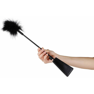Naughty Russian Lovers Two-in-One feather tickler & Spanking Slapper 48cm