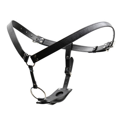 Universal one size adjustable strap-on sex harness