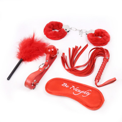 Naughty Nicosia Lovers Fetish Red Set Toys 5 Accessories