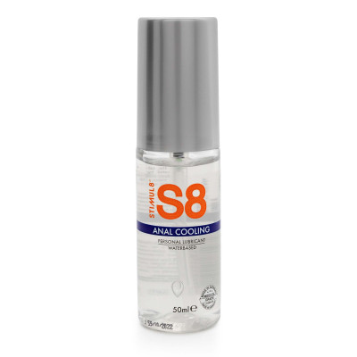 S8 Water Based Anal Cooling Lubricant 50ml