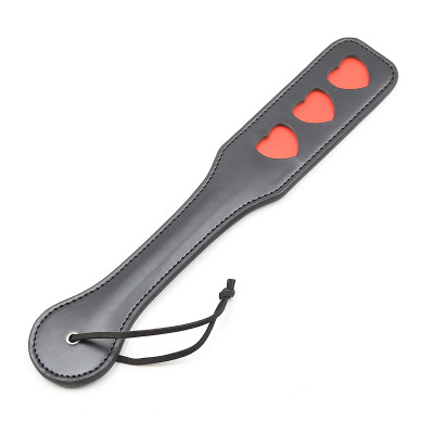 Naughty Toys BDSM Red Hearts Spanking Paddle 31cm 