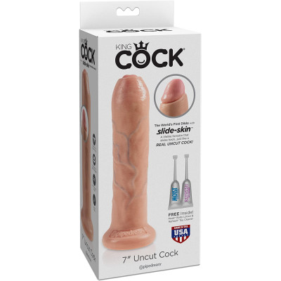 Oμοίωμα πέους χωρίς περιτομή Pipedream King Cock 7 inch