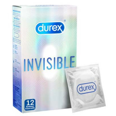 Durex Invisible 12 Προφυλακτικά