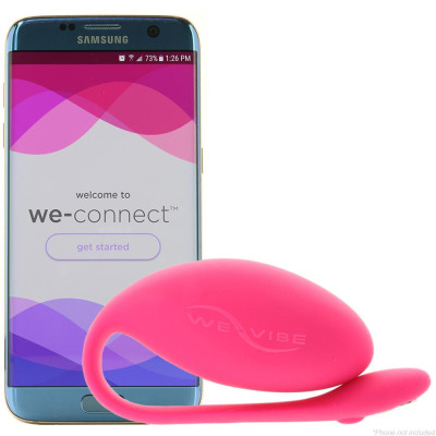 We-Vibe Jive Ροζ τηλεχειριζόμενος δονητής με τεχνολογία bluetooth android app