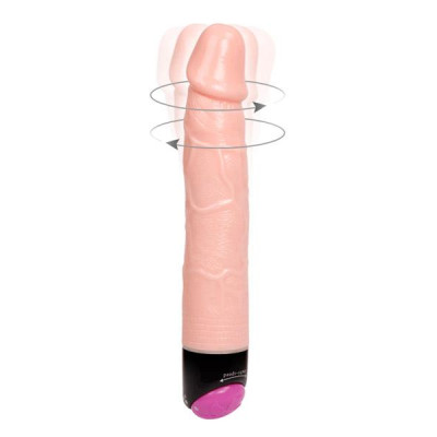 Vibrating Dildo with Rotation Function 24 cm