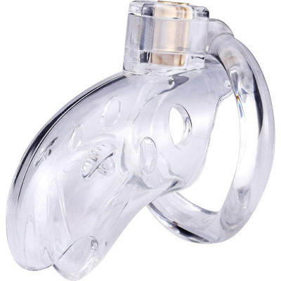 BRUTUS Shark Chastity Cage Clear