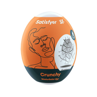 Αυγό Μανίκι Αυνανισμού για Άνδρες Satisfyer Crunchy