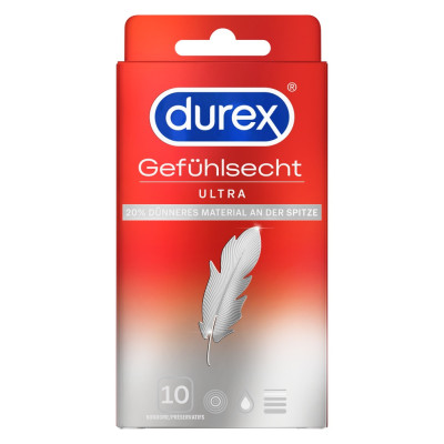 Προφυλακτικά Durex Feel Real Ultra 10 τεμάχια