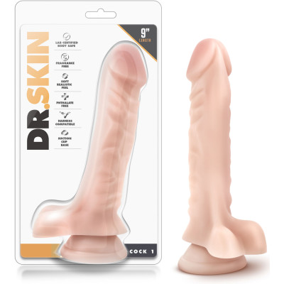 Dr. Skin Cock 9 INCH Cock 1 Beige