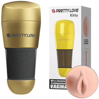 Pretty Love Kitty Realistic Vagina 