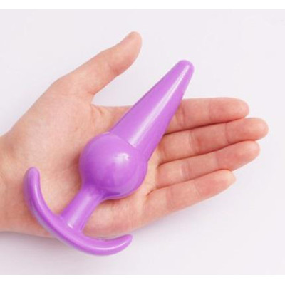 Naughty Toys Anal Plug Purple MEDIUM