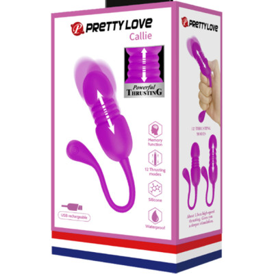 Pretty Love Callie APP controlled thrusting vibe Egg