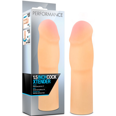 Penis sleeve Blush Performance 1.5 INCH Cock Xtender BEIGE