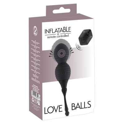 Inflatable Remote Controlled Vibro-ball duo Love Balls