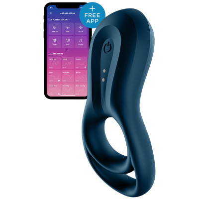 Satisfyer Epic Duo penis ring Bluetooth Phone App control