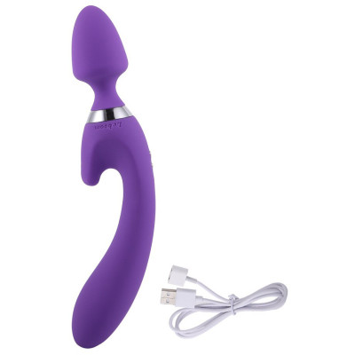 Le Boom Double Wand G-spot Clitoral Anal Vibrator