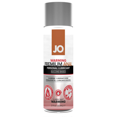 JO Premium Anal Silicone Lubricant Warming 60ml