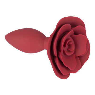 Silicone Rose Butt Plug Ø 3 cm
