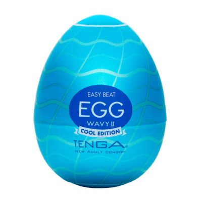 Ανδρικό Αυγό Αυνανισμού Tenga Egg Wavy II