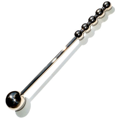 Stainless Steel Beaded Handle with Stick 27 cm