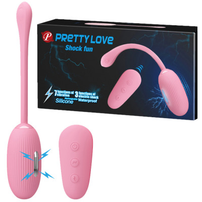 Shock Fun Love Egg with Remote Control Pink