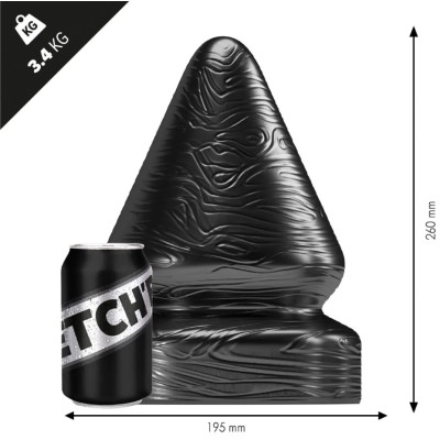 STRETCHR Sirup Butt Plug XL Black Metallic