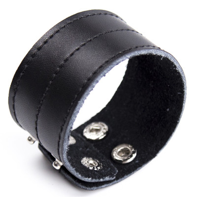 Naughty Toys Buckled adjustable leather Cock Ring