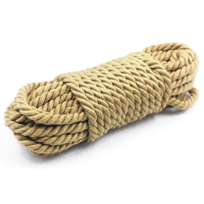 Naughty Toys soft nylon BDSM rope Beige 5 Meters
