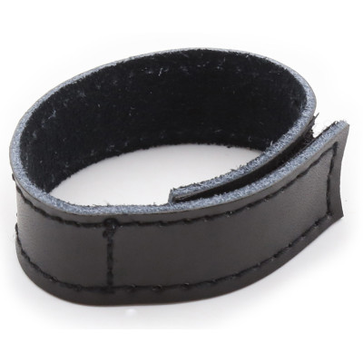 Leather adjustable S-L penis RING
