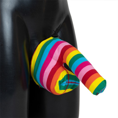 Κάλτσα πέους στα χρώματα του ουράνιου τόξου