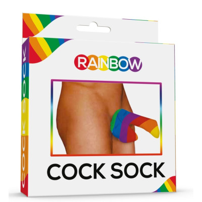 Rainbow Cock Sock