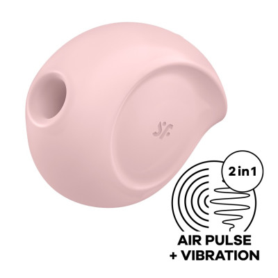 Satisfyer Sugar Rush air-pulse waves vibrations clitoral stimulator rose