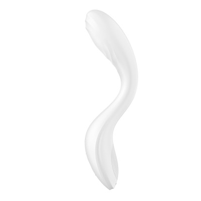 Satisfyer Rrrolling Pleasure G-Spot vibrator with up&down movement rolling ball white