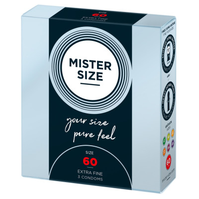 Mister Size 60mm condoms 3 pieces