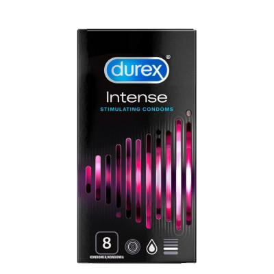 Durex Intense Stimulating 8 προφυλακτικά