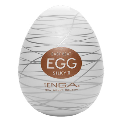 Tenga Egg Silky II egg shaped masturbator