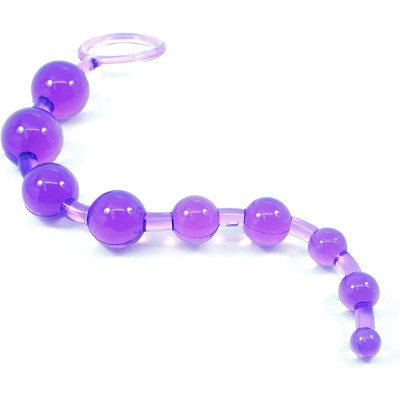 Toy Anal Ecstasy Purple Anal and Pussy Beads
