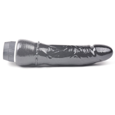 TOY BOY Realistic Black Penis Vibrator 14 X Ø 3.6 cm