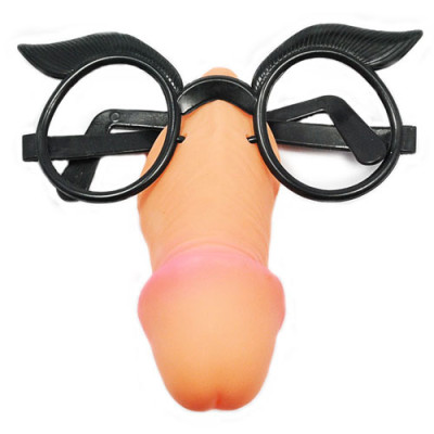 Sexy funny male nose with Eye-glasses