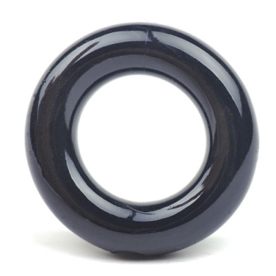 TOYBOY Thick & Stretchy jelly soft Cock Ring BLACK