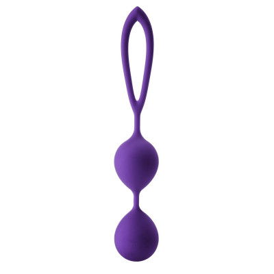 Flirts Silicone Kegel Balls Purple 17 x Ø 3cm