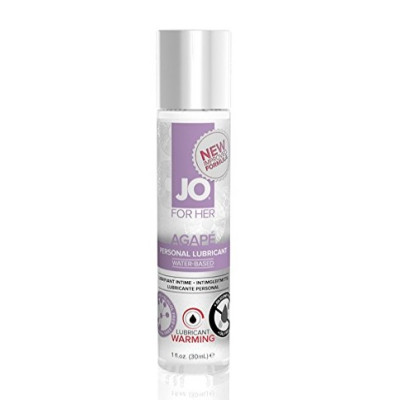 System JO For Her Agape Water Based Lubricant Warming 30ml