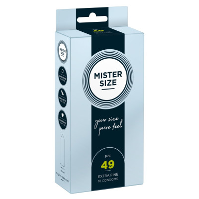 Mister Size 49 mm condoms 10 pieces