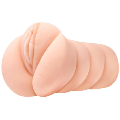 Мастурбатор с эффектом смазки в форме вагины от компании Baile, цвет телесный