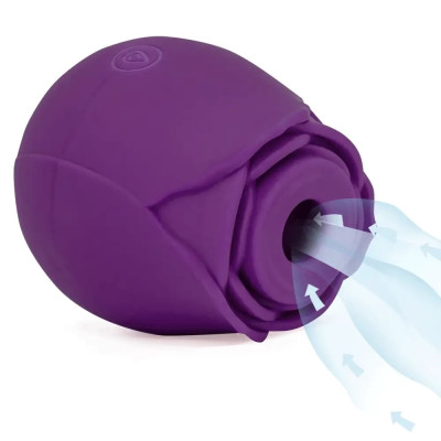 TOYBOX Secret Roza Air Wave Clitoral suction stimulator Purple