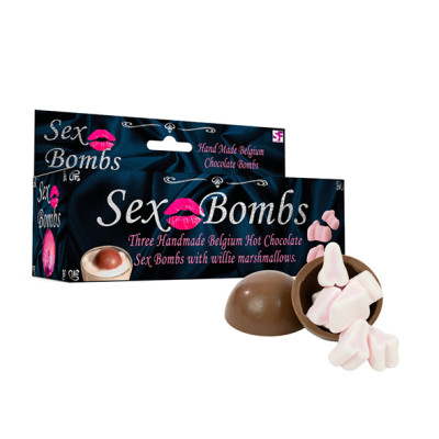 SEX BOMBS Chocolates with marshmallow willies inside