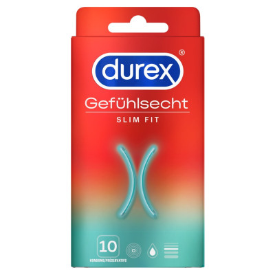 Durex Slim Fit 10 condoms