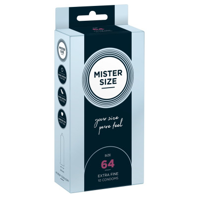 Mister Size 64 mm 10 pieces